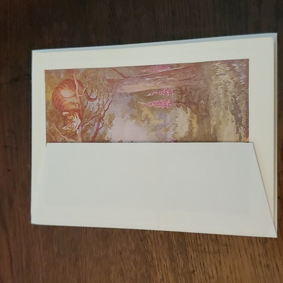 NEW - Alice in Wonderland "Blank Inside" Card w/Envelope - Picture 10 of 10